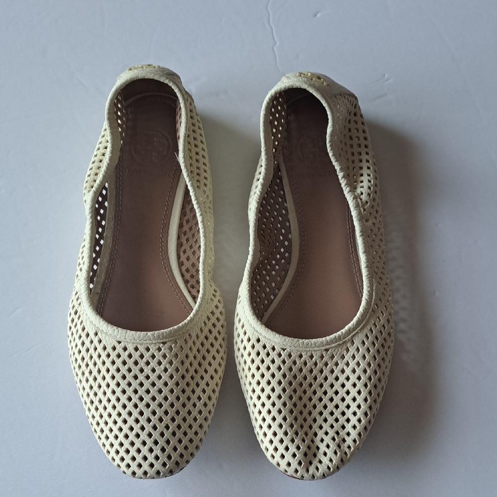 Tory Burch Elegant Cream Women's Shoes